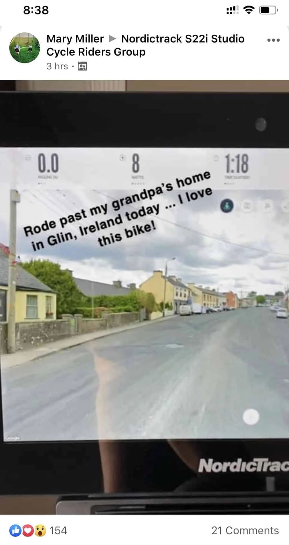 Nordictrack google maps bike new arrivals